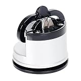 YSUNM Ming Heng Knife Sharpener, Mini Sharpener with Suction Cup, Suitable for Most Blade Types of S
