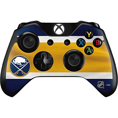 Skinit Decal Gaming Skin Compatible with Xbox One Controller - Officially Licensed NHL Buffalo Sabres Jersey Design