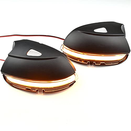 Clignotants dynamiques VW Passat B7 CC Scirocco Jetta MK6 EOS Beetle LED Blanc Cristal