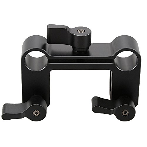Image of CAMVATE 15mm Rod Offset Railblock 90 Degree DSLR Support Set - 0945
