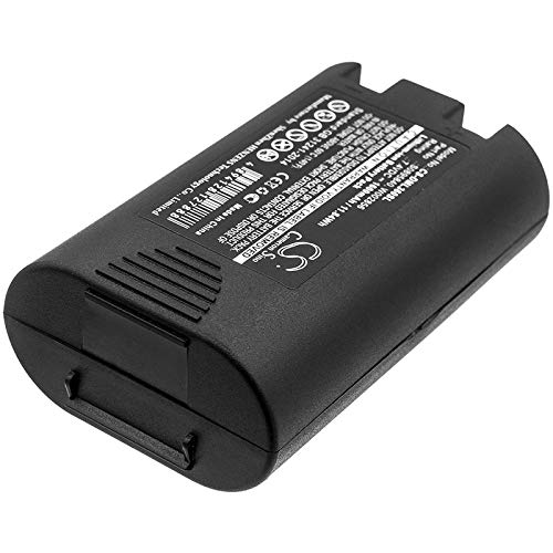 TECHTEK Batteria 1600mAh compatibile con [DYMO] LabelManager 360D, LabelManager 420P, LM360D, LM420P, R5200, Rhino 4200, Rhino 420P, 5200, LM 360D, per [3M] PL200 sostituisce 1759398, FBA