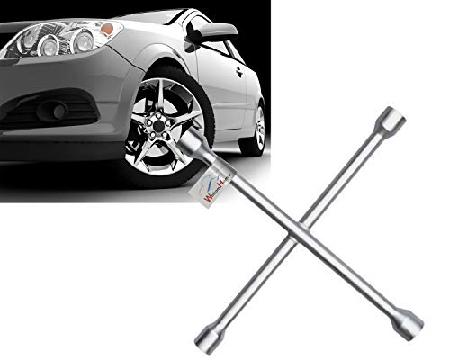 Image of WolkomHome Car 4in1 Pana Spanner Wrench 17-18-19-21mm for Maruti Wagon R 2017