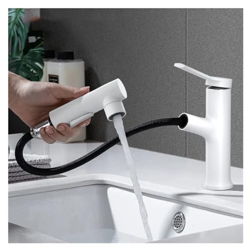 Grifo mezclador extraíble para facilitar el lavado de pelo en lavabo 5