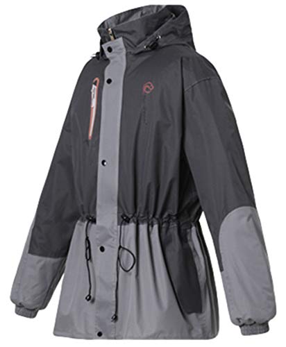 Chaqueta impermeable contra el viento frío en moto para mujer