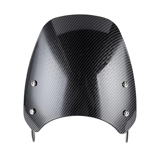 Pare-brise moto Triumph Thruxton 900 style carbone déflecteur d'air