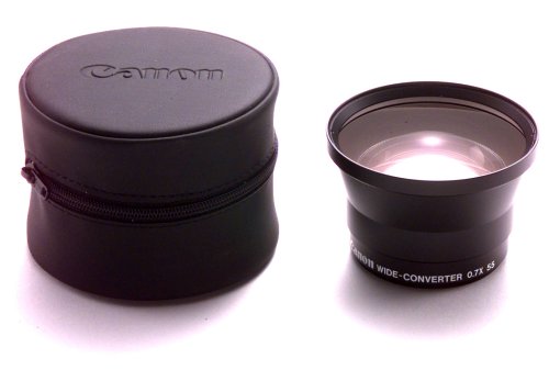 Canon WD55 WideConverter .75x wider perspective
