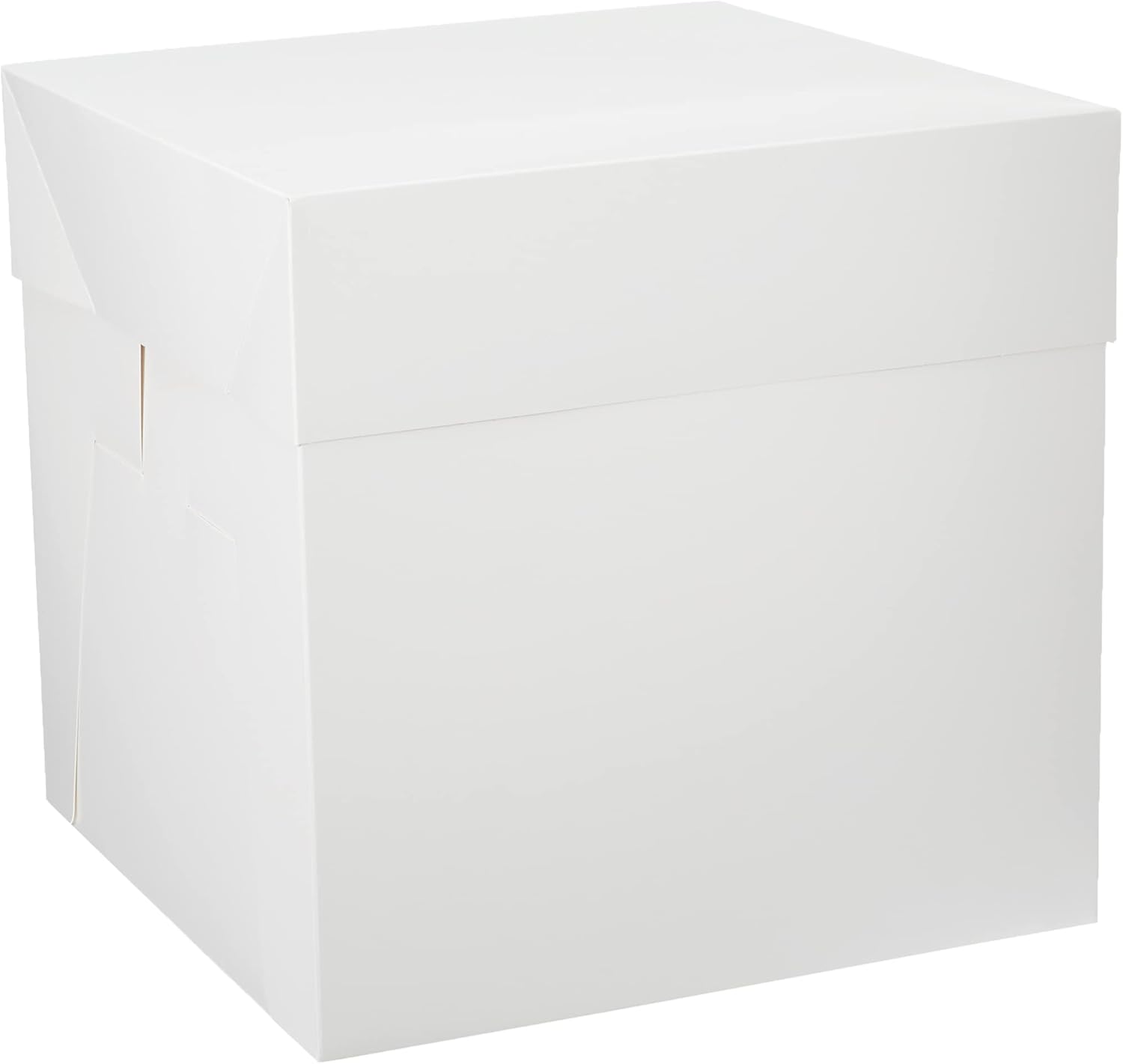 Decora 0339478 Cake Box 36,5X36,5X36 CM, Cartone, White
