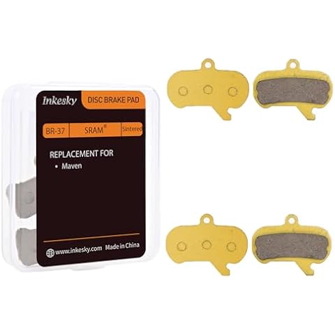 Inkesky 2 Sets Brake Pads Compatible with SRAM Maven X-Large (Sintered) Cover