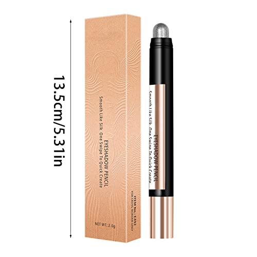 Sweetshion Highlight Eyeshadow Stick For Womens Pearlescent Eye Eyeshadow Pencil Trendy Teen Girls Silkworm Makeup Pencil Easy To Use Waterproof Not Easily Dizzy #TOP6