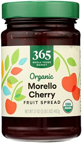 365 by Whole Foods Market, Fruit Spread Cherry Organic, 17 Ounce