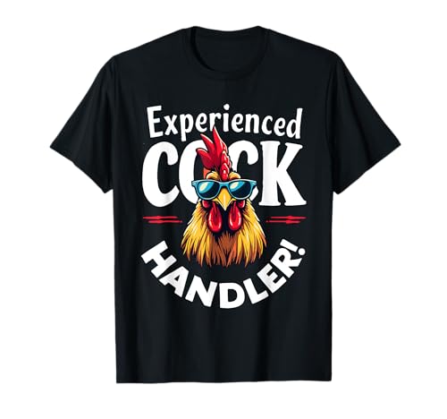 Esperto Cock Handler Volgare Donne Divertente Adulto Umorismo Maglietta