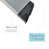 Xiseny Ebike Battery 48V 15AH for Engwe pro 2, Mate X,Hyuhome Etc Brand, Lithium-ion Folding Bike Replacement Battery Packs for Engwe Engine Pro 250W-1000W Motors (48V15ah) - Image 4