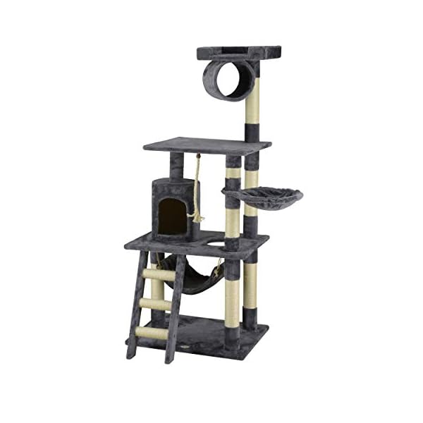 Go Pet Club 62″ Classic Cat Tree Kitty Tower Kitten Condo Scratcher for