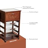 Zoom IMG-2 ma maison carrello salvaspazio in Zoom IMG-2 ma maison carrello salvaspazio in