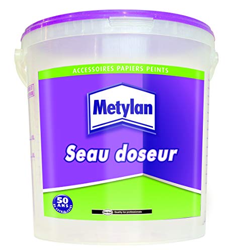 METYLAN Seau Doseur gradué pour préparation de colles papiers peints - Seau 20l