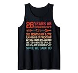 mar.co 26 for sale 26 Anni come marito & Moglie stile retrò romantico 26 ° anniversario di matrimonio abiti regalo per lui o lei quando sei stato sposato per 26 Anni. Inoltre, è un'ottima idea regalo per San Valentino, Halloween, Ringraziamento, Natale per 26 anni di coppia di matrimonio.