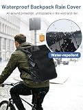 YOKGO Plecak Dzienny Damskie Męskie, Rolowana Góra, Wodoodporny