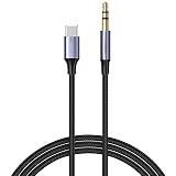 AceSoft Mate 10 Pro USB C to 3.5mm Cable,Smart Technology Headphone Jack Adapter Splitter USB C to 3.5mm Audio Headphone Car Stereo Aux Jack Cable Compatible with Huawei Mate 10 Pro
