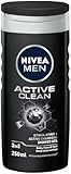 Nivea Men Active Clean Shower Gel, 250ml