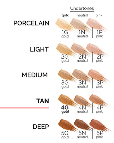 Veil Cosmetics | Complexion Fix Concealer | Shade 4G Tan Gold | Multi-Use Leakproof Pen | Oil-Free, Liquid, Concealer, Highlighter & Corrector | Vegan | Cruelty, Paraben, & Fragrance Free #TOP7