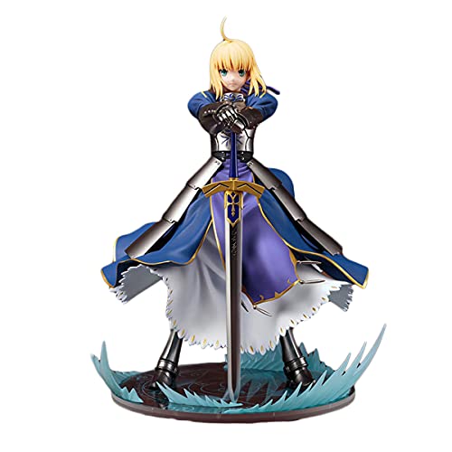 Fate/Grand Order Anime Character Model Statue Saber/Altria Pendragon Figure Nendoroidt Desktop Decoration Gift Highly Detailed Classic Anime Model 9.05inch