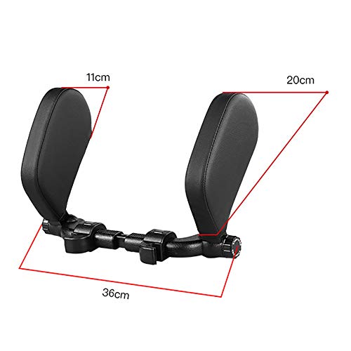 Almohada ajustable para soporte de cuello en asiento de auto miniatura 2
