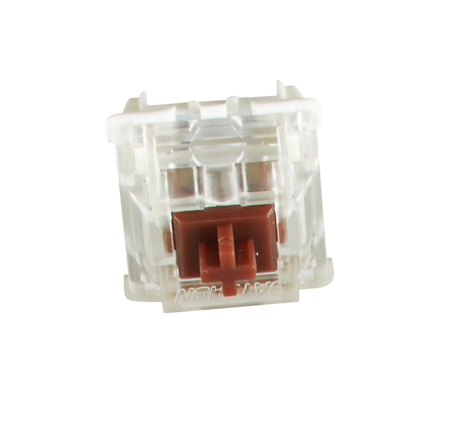 Glorious Gaming 120x Gateron mechanische toetsenbordschakelaars (groen) - SMD-LED compatibel, klikkend en tactiel voor nauwkeurig typen, 80 g bedieningskracht, 3-pins montage - Gateron groen