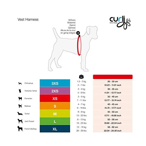 Curli Vest Harness Softshell with Air-Mesh Lining Step-in Dog Harness Lightweight Breathable Dog Harnesses for Small Medium Dogs Brown 2XS Curli Vest Harness Softshell with Air-Mesh Lining Step-in Dog Harness Lightweight Breathable Dog Harnesses for Small Medium Dogs Brown 2XS