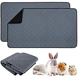 NIOIPXA Meerschweinchen-Käfigeinlage, wiederverwendbar, 119 x 61 cm, schnell und super...