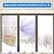 WENSSKKU Transparent Window Weather Sealing Tape,Winter Window Seal Kit for Doors, Shower Glass Gaps,No Residue,3 Inch x 55 Yards