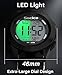 SOCICO Mens Digital Watch Sports Waterproof Outdoor Large Face Military Watches with Stopwatch Back Light Alarm Date Display