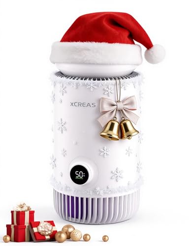 xCREAS Humidifier and Air Purifier in One, 0.8 Gal Water Tank Top Fill, 23dB Quite Mist-Free (2 in 1 Purifier and Humidifier)