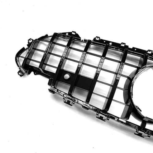 Calandre avant pour Benz Classe CLS W257 grille de pare-choc supérieur style GT argent