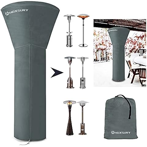 HOXSURY Waterproof Patio Heater Cover Cover