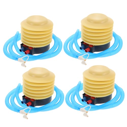 Gatuida 4 Piezas inflación de la de pie Portable Air Pump inflador de pie Piscina Inflable de Aire inflables baño hinchador Bicicleta Inflable de colchón de Aire