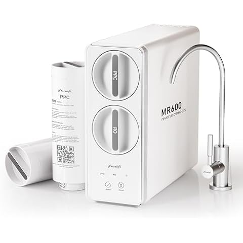 Frizzlife MR600 8-Stage RO Water Filter System Cover