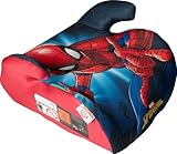 Tataway Spiderman City Booster I-Size R129 Kindersitz 125-150 cm — Autositz mit ergonomischen Armlehnen, Universalsystem mit Autogurt, Marvel Spiderman-Design