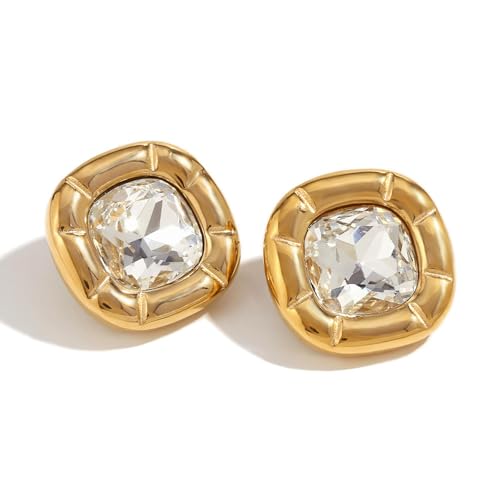 Bijoux bohème en acier inoxydable vintage : bague zircon et collier fleur