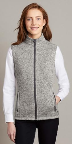 Image of Port Authority Ladies Sweater Fleece Vest