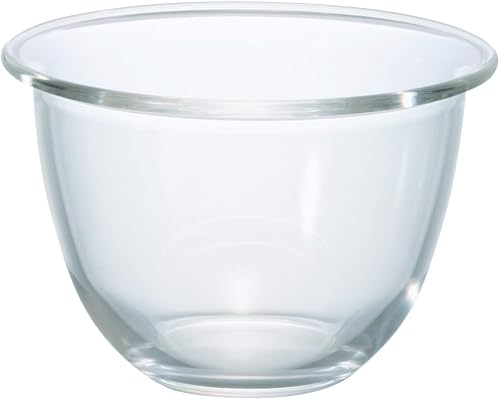 HARIO BUONO Kitchen MXP-90-BK Heat-Resistant Glass Bowl, Made in Japan, 30.4 fl oz (900 ml), Clear