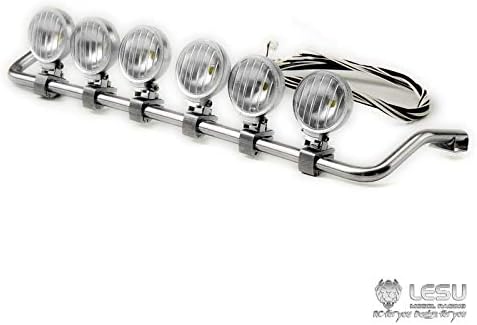 Lesu Led Spotlight Toplight for 1/14 Scale Rc R620 R470 Tractor Truck
