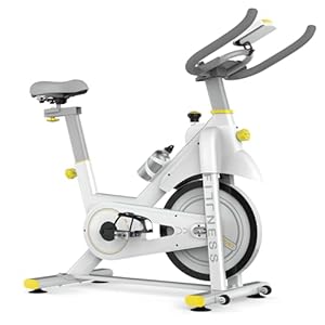 Indoor Exercise Bike, 30 lbs Flywheel, LCD Monitor, 330 lbs Weight Capacity, Tablet Mount, Comfortable Seat