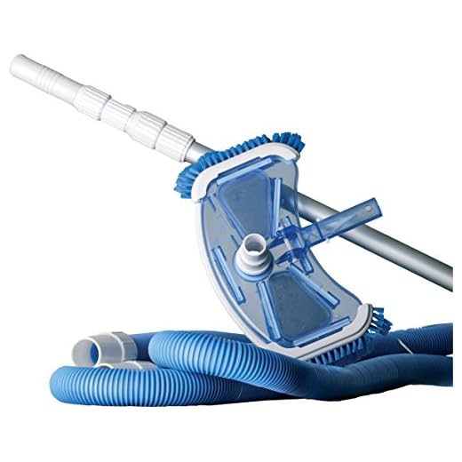 Gre Ar2064 - Kit De Limpieza Para Piscinas: Limpiafondos + Pértiga + Manguera