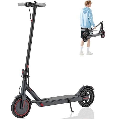 Electric Scooter - 8.5" Solid Tire, Powerful 350W Motor, Top