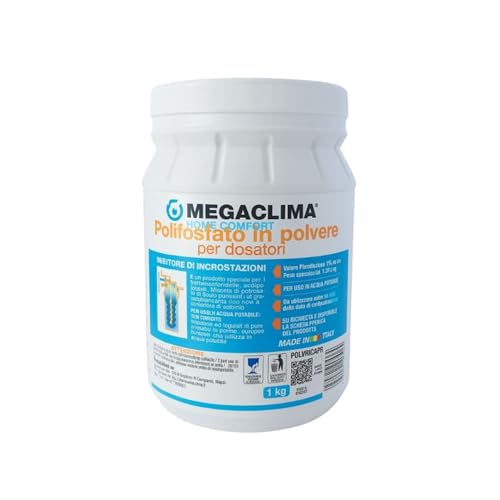 Megaclima Polifosfato in Polvere 1Kg per Dosatori | Uso in