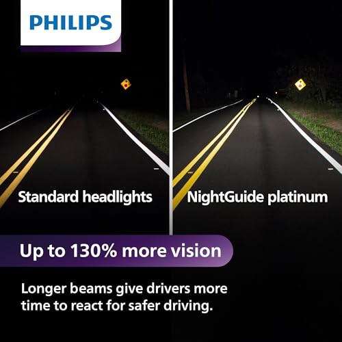 image for Philips Automotive Lighting H11 NightGuide Platinum Premium Upgrade Au