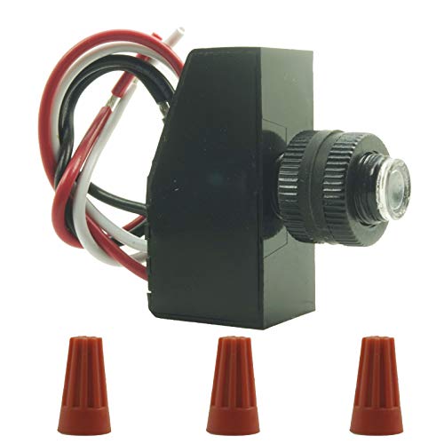 Outdoor Hard-Wired Post Eye Light Control With Photocell Light Sensor ，Automatic Led Light Sensor Switch Outdoor Dusk To Dawn Photocell Switch 12V 24V 36V 48V Dc #TOP1