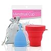 Intieme menstruatiecup van zachte siliconen, flexibel, herbruikbaar, medische kwaliteit, voor dames, inclusief 1 mok met…