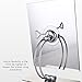 Vanity Mirror,Large Tabletop Vanity Makeup Mirror with Stand, 360° Makeup Mirror with Bracket Non-Magnifying, 10.2