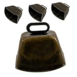 Valeur artistique : ces cloches présentent un design artistique qui ajoute un attrait visuel, ce qui les rend adaptées à des fins décoratives, pendentif de cloche à faire soi-même, cloches pour vaches